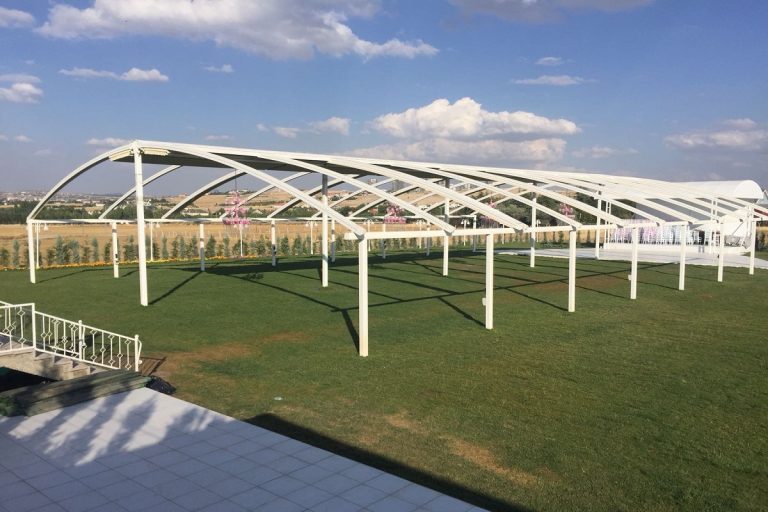 Çift Açılır Pergola Tente